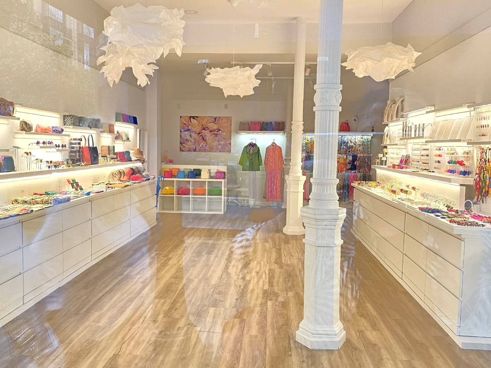 Interior de la tienda